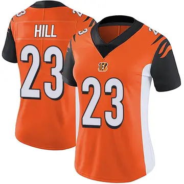 White Men's Dax Hill Cincinnati Bengals Game Jersey