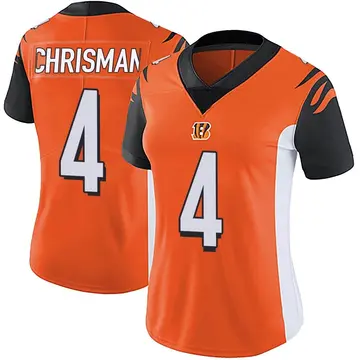 Women's Nike Cincinnati Bengals Drue Chrisman White Color Rush