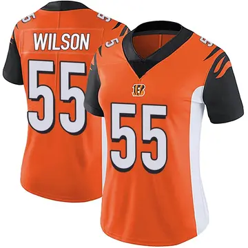 White Women's Logan Wilson Cincinnati Bengals Limited Color Rush Vapor  Untouchable Jersey