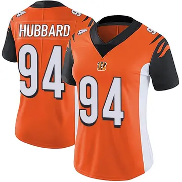 Men's Cincinnati Bengals #94 Sam Hubbard White Vapor Untouchable Limited  Player 100th Season Football Jersey Size S