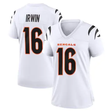 Jaxson Kirkland Men's Nike White Cincinnati Bengals Game Custom Jersey Size: Small