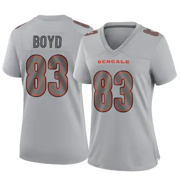 Cincinnati Bengals Nike Game Road Jersey - White - Tyler Boyd - Mens