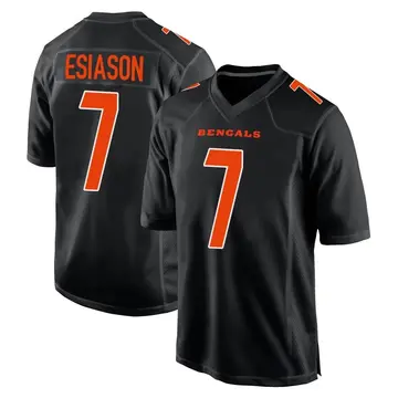 Women's Nike Cincinnati Bengals #7 Boomer Esiason Elite Orange Alternate  NFL Jersey Size S