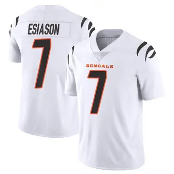 Women's Nike Cincinnati Bengals #7 Boomer Esiason Elite Orange Alternate  NFL Jersey Size S