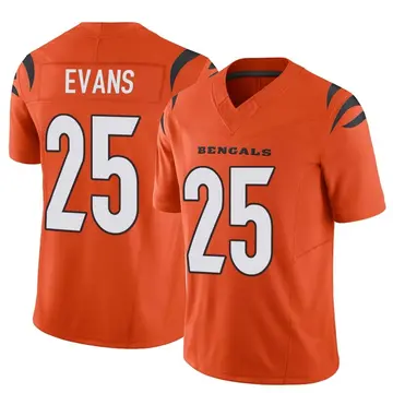 STS - Bengals Chris Evans Game Used Jersey Size 40 (11/21/21)