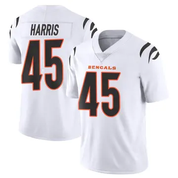 Darien Harris Player Issued & Signed Cincinnati Bengals #45 Nike