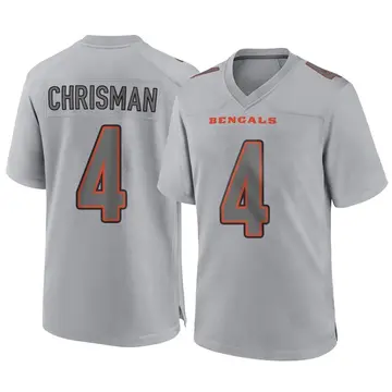 Women's Nike Cincinnati Bengals Drue Chrisman Black Team Color