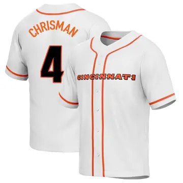 Drue Chrisman 4 Cincinnati Bengals Super Bowl LVII Champions Youth Game  Jersey - White - Bluefink