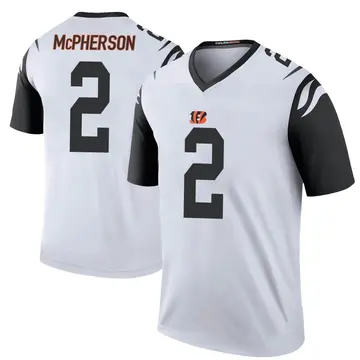 Men's Nike Joe Burrow Gray Cincinnati Bengals Inverted Legend Jersey