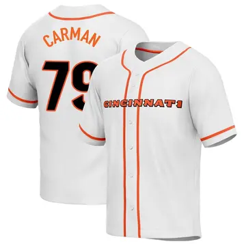 Jackson Carman 79 Cincinnati Bengals Super Bowl LVII Champions Men Game  Jersey - White - Bluefink