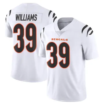 White Men's Malachi Carter Cincinnati Bengals Elite Vapor Untouchable Jersey