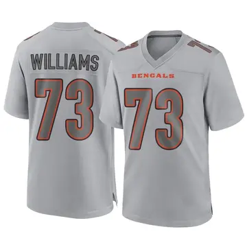 Jonah Williams Cincinnati Bengals Fanatics Authentic Game-Used #73 White  Jersey vs. Washington Football Team on November 22, 2020