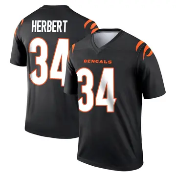 Youth Cincinnati Bengals Khalil Herbert Black Legend Jersey By Nike