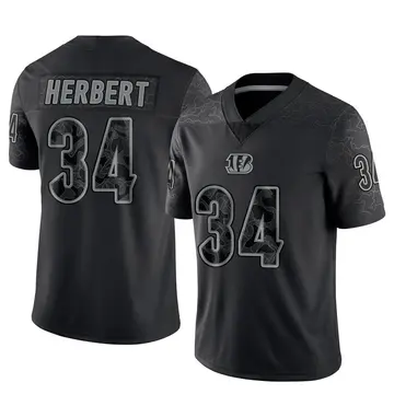 Youth Cincinnati Bengals Khalil Herbert Black Limited Reflective Jersey By Nike