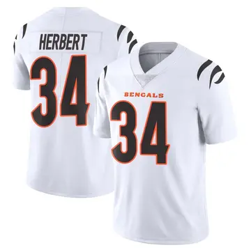 Youth Cincinnati Bengals Khalil Herbert White Limited Vapor Untouchable Jersey By Nike