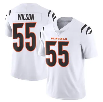 Jaxson Kirkland Men's Nike White Cincinnati Bengals Game Custom Jersey Size: Small