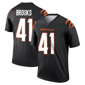 Youth Cincinnati Bengals Nate Brooks Black Legend Jersey By Nike