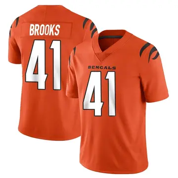 Youth Cincinnati Bengals Nate Brooks Orange Limited Vapor Untouchable Jersey By Nike