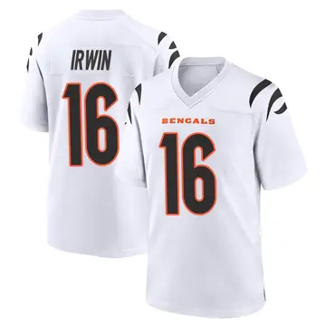 Jaxson Kirkland Men's Nike White Cincinnati Bengals Game Custom Jersey Size: Small