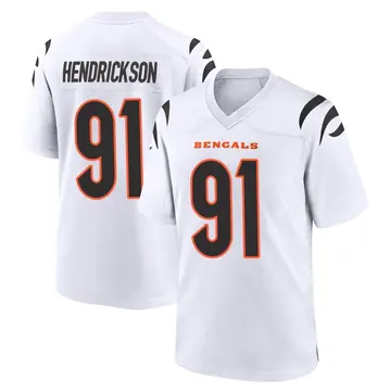 NFL_Jerseys Jersey Cincinnati''Bengals'' #28 Joe Mixon 1 Ja'Marr Chase 91  Trey Hendrickson''NFL'' Youth Custom White Game 2022 NFC Pro Bowl Jersey 