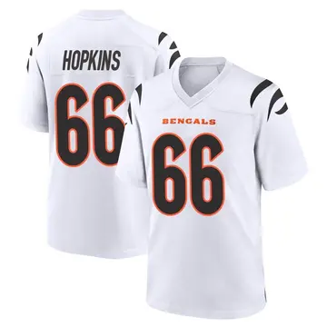 Youth Cincinnati Bengals Trey Hopkins White Game Jersey By Nike